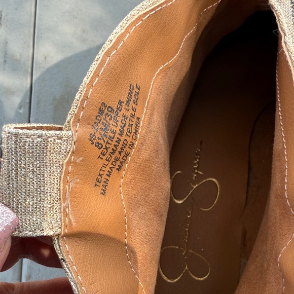 Jessica Simpson Rhinestone Ankle Boots Size 8 1/2 New No Tags - Picture 8 of 8